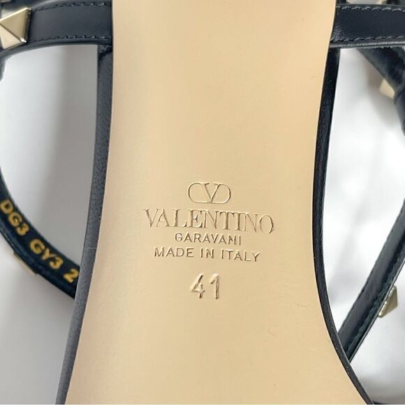 🍋 Valentino Garavani • NWB Rockstud Stiletto Heel Sandal Size EU 41 - Picture 11 of 13
